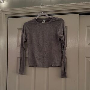 Target Gray Long Sleeve Tee